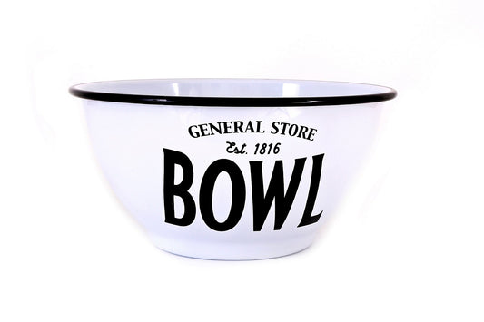 White General Store Mixing/Serving Bowl