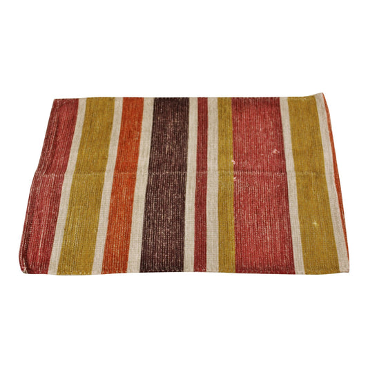 Moroccan Inspired Kasbah Rug, Striped Design, 60x90cm