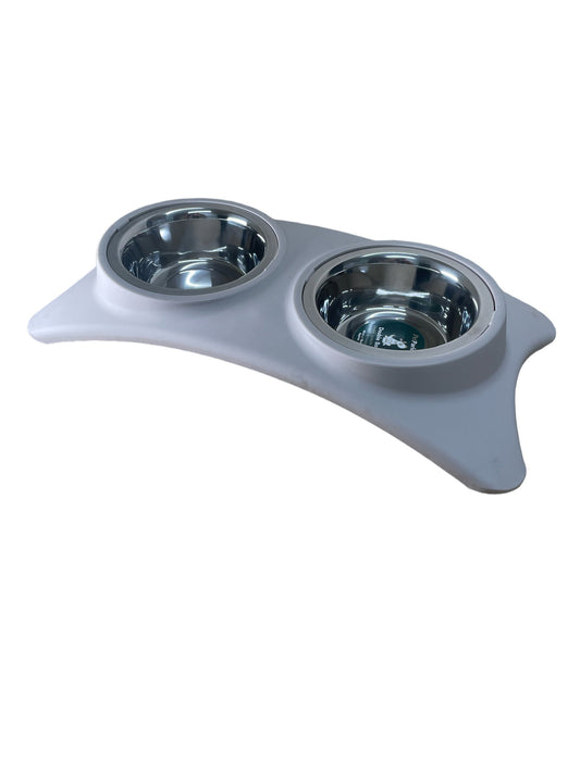 Double Pet Bowls For Dog & Cat